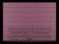 sekczionnyie-vorota-doorhan-stalnyie-4400x2500-czveta-ral-3005-bordovyij-s-dizajnom-«shirokaya-czentralnaya-polosa»-bez-avtomatiki