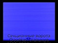 sekczionnyie-vorota-doorhan-stalnyie-4400x2800-czveta-ral-5005-sinij-s-dizajnom-«volna»-s-avtomatikoj
