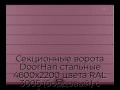 sekczionnyie-vorota-doorhan-stalnyie-4600x2200-czveta-ral-3005-bordovyij-s-dizajnom-«shirokaya-czentralnaya-polosa»-bez-avtomatiki