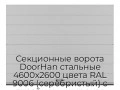 sekczionnyie-vorota-doorhan-stalnyie-4600x2600-czveta-ral-9006-serebristyij-s-dizajnom-«shirokaya-czentralnaya-polosa»-bez-avtomatiki