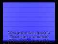 sekczionnyie-vorota-doorhan-stalnyie-4700x2000-czveta-ral-5005-sinij-s-dizajnom-«shirokaya-czentralnaya-polosa»-bez-avtomatiki