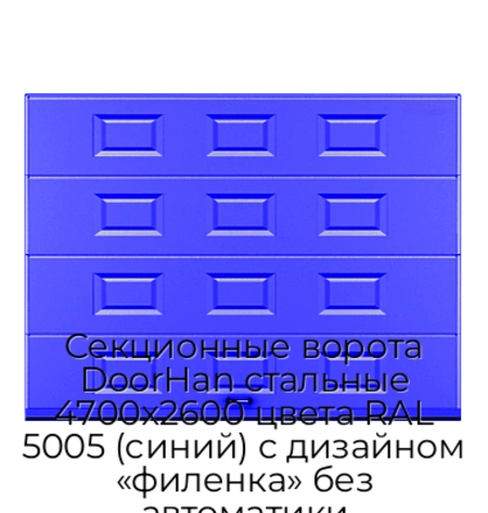 sekczionnyie-vorota-doorhan-stalnyie-4700x2600-czveta-ral-5005-sinij-s-dizajnom-«filenka»-bez-avtomatiki