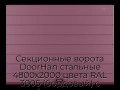 sekczionnyie-vorota-doorhan-stalnyie-4800x2000-czveta-ral-3005-bordovyij-s-dizajnom-«shirokaya-czentralnaya-polosa»-bez-avtomatiki