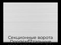 sekczionnyie-vorota-doorhan-stalnyie-4800x2500-czveta-ral-9003-belyij-s-dizajnom-«volna»-s-avtomatikoj