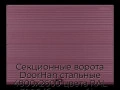 sekczionnyie-vorota-doorhan-stalnyie-4800x2600-czveta-ral-3005-bordovyij-s-dizajnom-«volna»-s-avtomatikoj