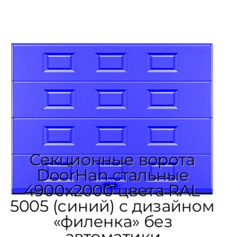 sekczionnyie-vorota-doorhan-stalnyie-4900x2000-czveta-ral-5005-sinij-s-dizajnom-«filenka»-bez-avtomatiki