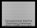 sekczionnyie-vorota-doorhan-stalnyie-4900x2200-czveta-ral-7004-seryij-s-dizajnom-«shirokaya-czentralnaya-polosa»-s-avtomatikoj