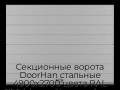 sekczionnyie-vorota-doorhan-stalnyie-4900x2700-czveta-ral-7004-seryij-s-dizajnom-«shirokaya-czentralnaya-polosa»-s-avtomatikoj