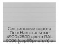 sekczionnyie-vorota-doorhan-stalnyie-4900x2800-czveta-ral-9006-serebristyij-s-dizajnom-«shirokaya-czentralnaya-polosa»-s-avtomatikoj