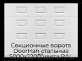 sekczionnyie-vorota-doorhan-stalnyie-5000x2200-czveta-ral-9003-belyij-s-dizajnom-«filenka»-bez-avtomatiki
