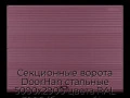 sekczionnyie-vorota-doorhan-stalnyie-5000x2900-czveta-ral-3005-bordovyij-s-dizajnom-«volna»-s-avtomatikoj