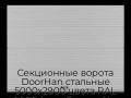 sekczionnyie-vorota-doorhan-stalnyie-5000x2900-czveta-ral-9006-serebristyij-s-dizajnom-«volna»-bez-avtomatiki