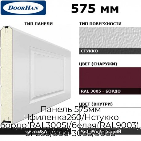 panel-575mm-nfilenka260-nstukko-bordo-ral3005-belaya-ral9003-3f260-s00-3005-9003