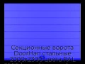 sekczionnyie-vorota-doorhan-stalnyie-2000x2300-czveta-ral-5005-sinij-s-dizajnom-«shirokaya-czentralnaya-polosa»-bez-avtomatiki