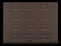 sekczionnyie-vorota-doorhan-stalnyie-2000x2300-czveta-ral-8017-korichnevo-krasnyij-s-dizajnom-«filenka»-bez-avtomatiki
