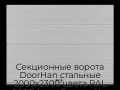 sekczionnyie-vorota-doorhan-stalnyie-2000x2300-czveta-ral-9006-serebristyij-s-dizajnom-«volna»-bez-avtomatiki