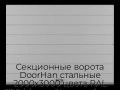 sekczionnyie-vorota-doorhan-stalnyie-2000x3000-czveta-ral-7004-seryij-s-dizajnom-«shirokaya-czentralnaya-polosa»-bez-avtomatiki