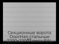 sekczionnyie-vorota-doorhan-stalnyie-2200x2200-czveta-ral-7004-seryij-s-dizajnom-«shirokaya-czentralnaya-polosa»-bez-avtomatiki