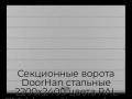 sekczionnyie-vorota-doorhan-stalnyie-2200x2400-czveta-ral-7004-seryij-s-dizajnom-«shirokaya-czentralnaya-polosa»-bez-avtomatiki