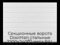 sekczionnyie-vorota-doorhan-stalnyie-2200x2400-czveta-ral-9003-belyij-s-dizajnom-«shirokaya-czentralnaya-polosa»-s-avtomatikoj