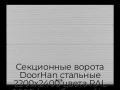 sekczionnyie-vorota-doorhan-stalnyie-2200x2400-czveta-ral-9006-serebristyij-s-dizajnom-«volna»-s-avtomatikoj