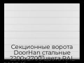 sekczionnyie-vorota-doorhan-stalnyie-2200x2700-czveta-ral-9003-belyij-s-dizajnom-«shirokaya-czentralnaya-polosa»-bez-avtomatiki