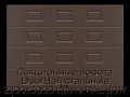 sekczionnyie-vorota-doorhan-stalnyie-2200x3000-czveta-ral-8017-korichnevo-krasnyij-s-dizajnom-«filenka»-bez-avtomatiki