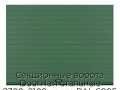 sekczionnyie-vorota-doorhan-stalnyie-2300x2100-czveta-ral-6005-zelyonyij-s-dizajnom-«doska»-bez-avtomatiki
